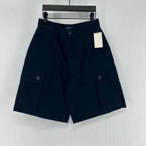 NWT Vintage Polo Ralph Lauren Navy Shorts Boys 10 Youth Cotton Bottoms Classic